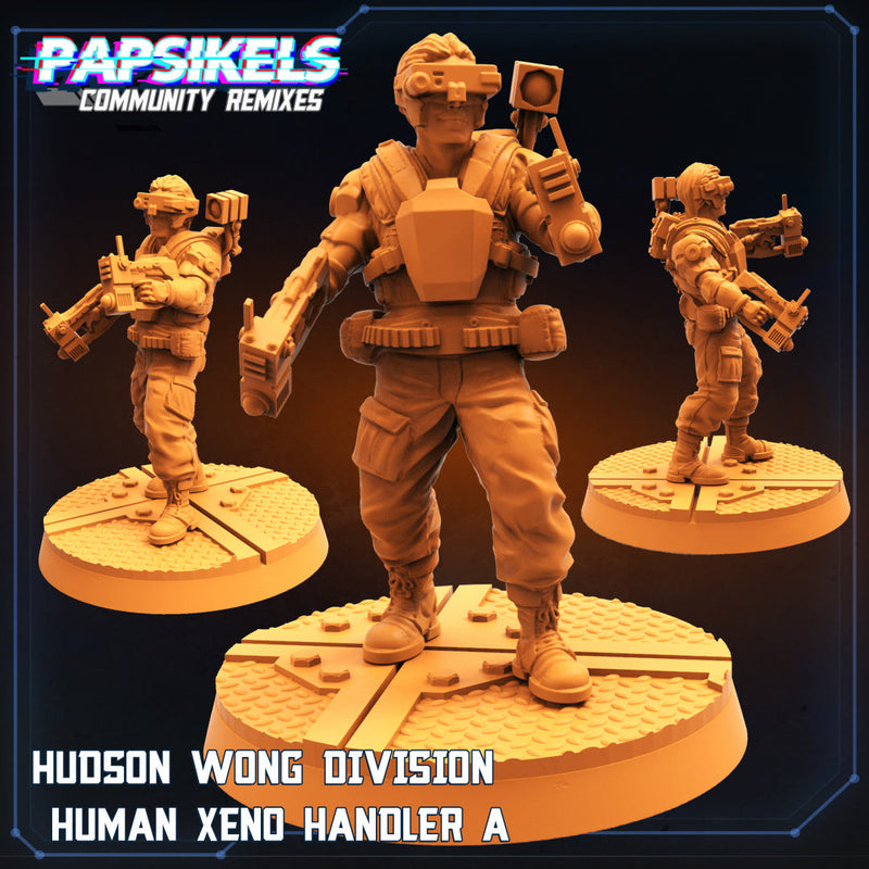 Aliens Vs Humans III Miniatures (Full Set) | Sci-Fi Miniature | Papsikels TabletopXtra
