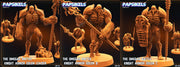 Aliens Vs Humans V Miniatures (Full Set) | Sci-Fi Miniature | Papsikels TabletopXtra