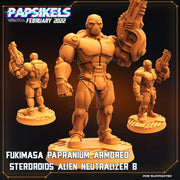 Aliens Vs Skull Hunters Miniatures (Full Set) | Sci-Fi Miniature | Papsikels TabletopXtra