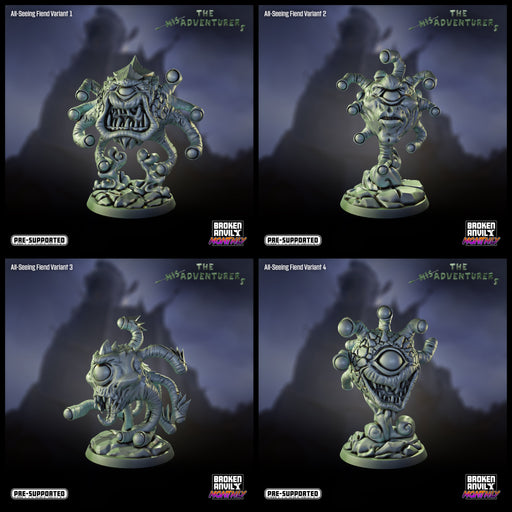 All Seeing Fiend Miniatures | Mis-Adventurers | Tabletop RPG Miniature TabletopXtra