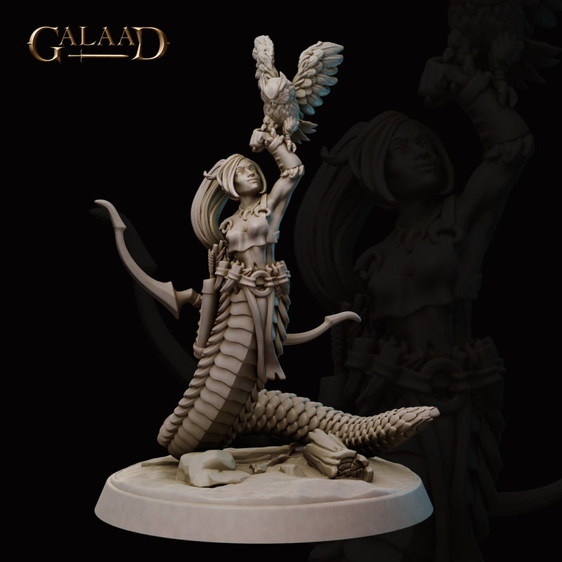 Amazons & Nagas Miniatures (Full Set) | Fantasy Miniature | Galaad Miniatures TabletopXtra