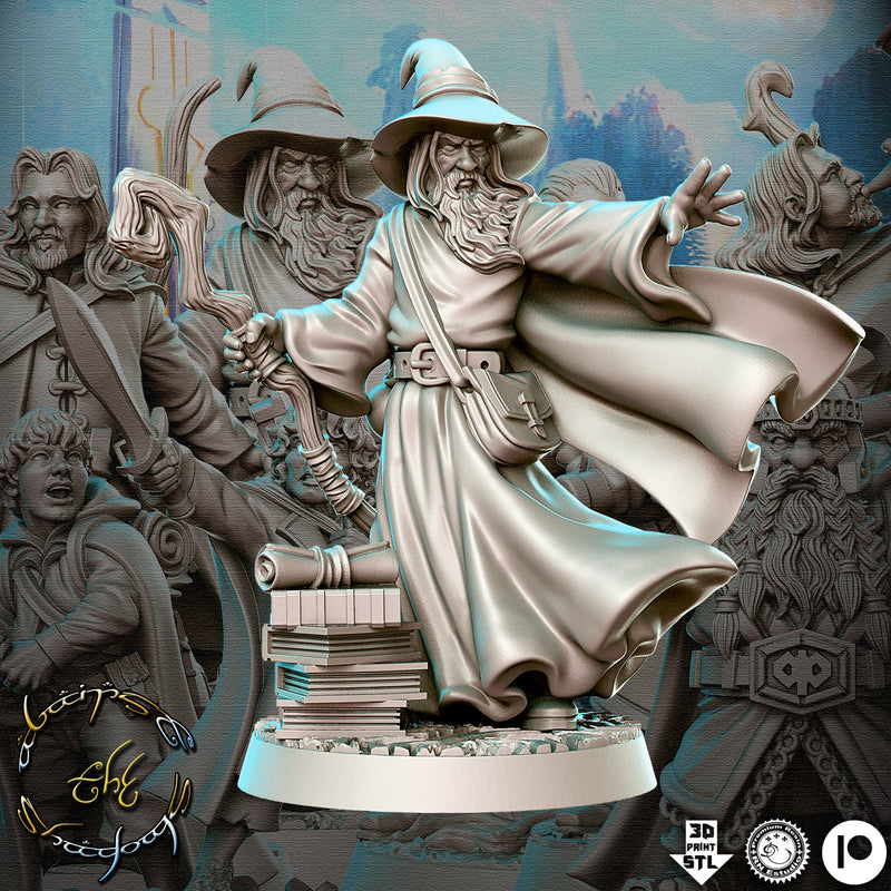 Amlund Maegon | Against the Shadows | Fantasy Miniature | RN Estudio TabletopXtra