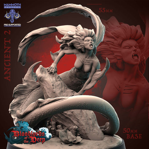 Ancient B | Blood Lords of the Deep | Fantasy Tabletop Miniature | Mammoth Factory TabletopXtra
