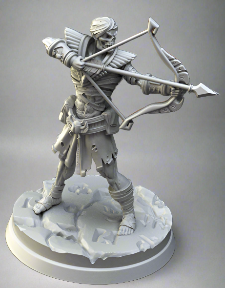 Ancient Guard Undead Mummy A | Echoes of Life | Fantasy Miniature | Cast n Play