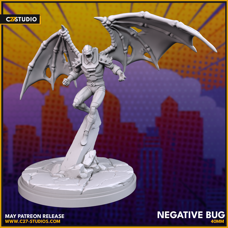 Negative Bug | Heroes | Sci-Fi Miniature | C27 Studio