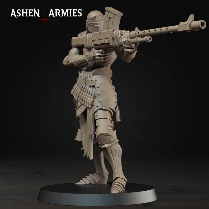 Anti-Tank Hunter Bleeding Procession | Trench Grimdark | Ashen Armies