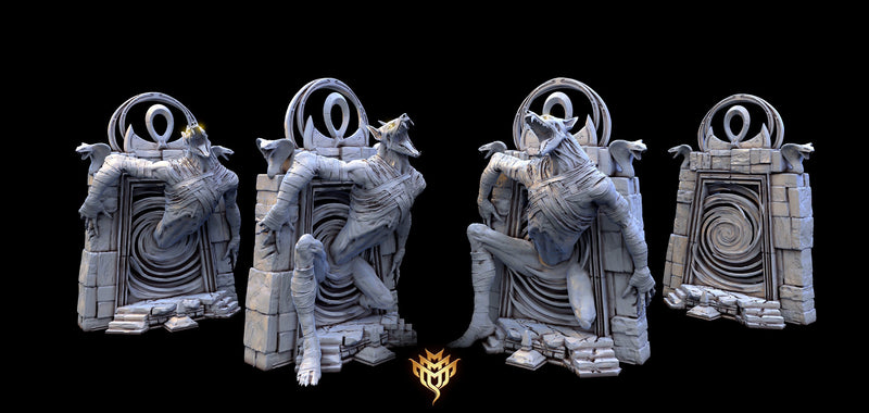 Anubiss Avatar Miniatures | Wrath of Apophis | Fantasy Miniature | Mini Monster Mayhem TabletopXtra