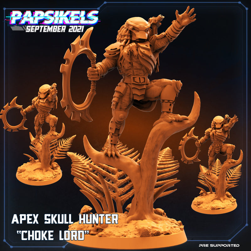 Apex Skull Hunter Choke Lord | Skull Hunters Vs Exterminators II | Sci-Fi Miniature | Papsikels