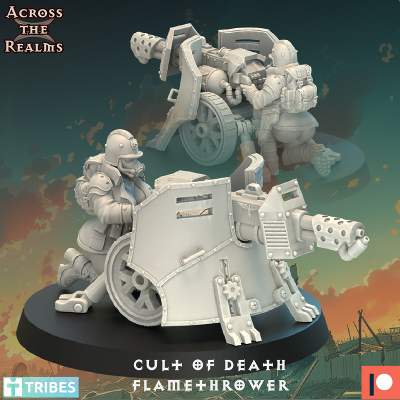 Support Weapon Team Miniatures | Cult of Death