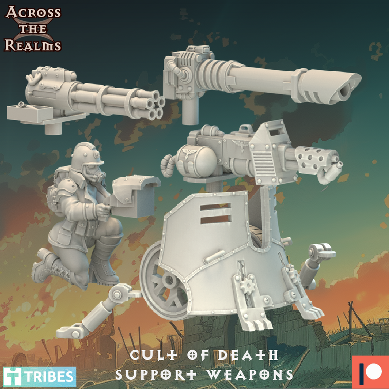 Support Weapon Team Miniatures | Cult of Death