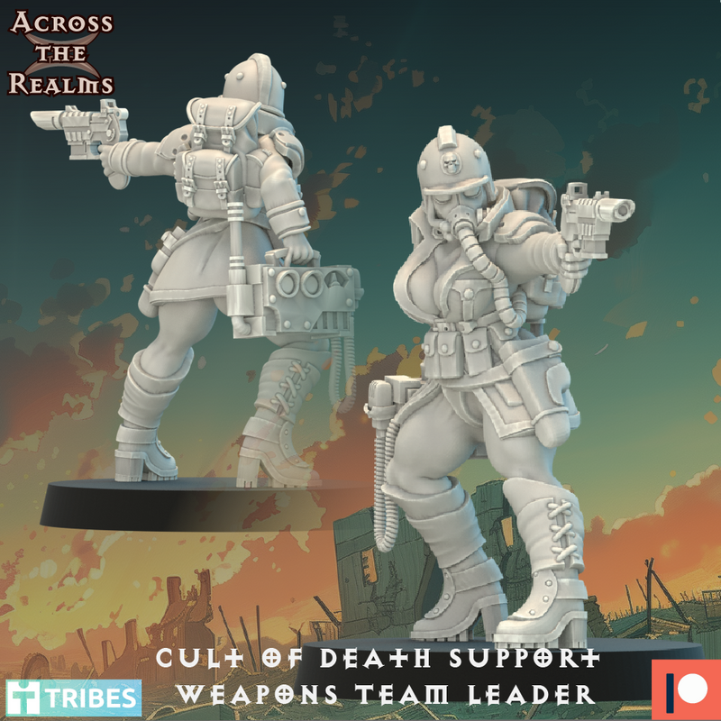 Support Weapon Team Miniatures | Cult of Death