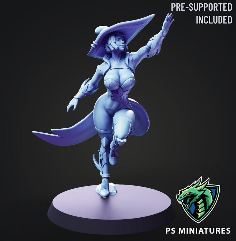 Arcane Witch Miniatures (Full Set) | Fantasy Miniature | PS Miniatures TabletopXtra