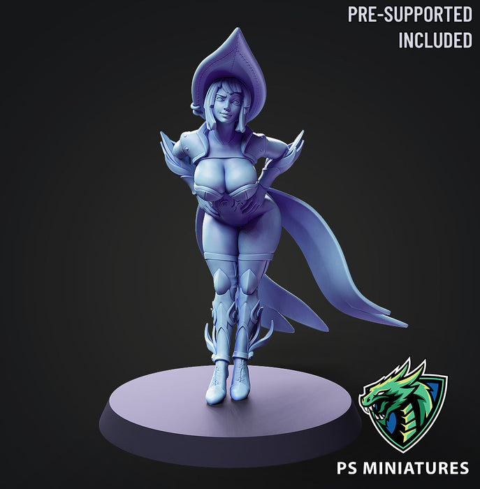 Arcane Witch Miniatures (Full Set) | Fantasy Miniature | PS Miniatures TabletopXtra