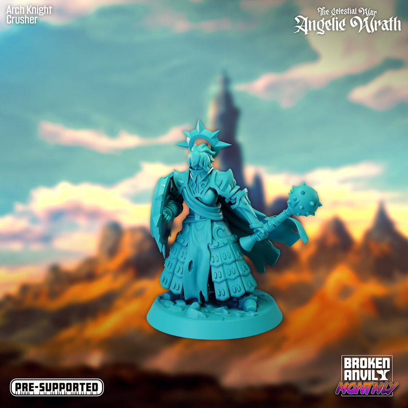 Arch Knight Miniatures | The Celestial War Angelic Wrath | Tabletop RPG Miniature TabletopXtra