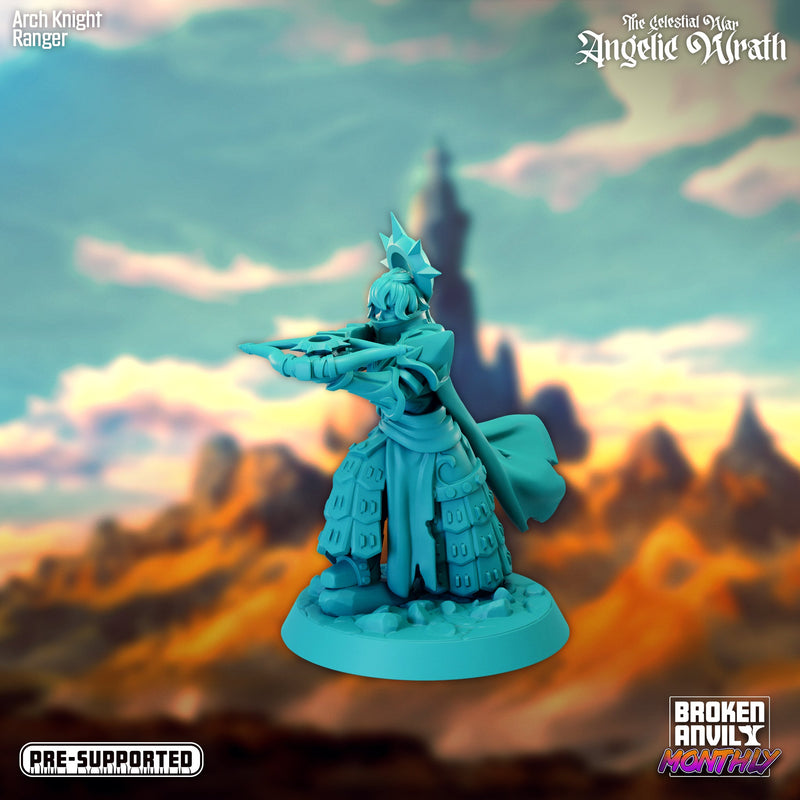 Arch Knight Miniatures | The Celestial War Angelic Wrath | Tabletop RPG Miniature TabletopXtra
