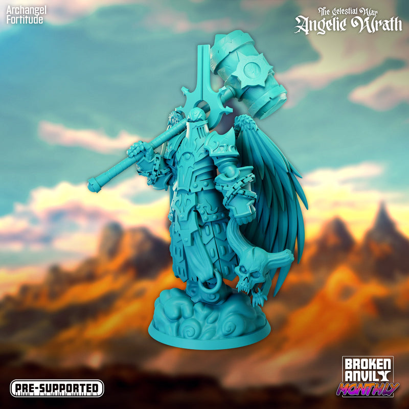 Archangel Miniatures | The Celestial War Angelic Wrath | Tabletop RPG Miniature TabletopXtra