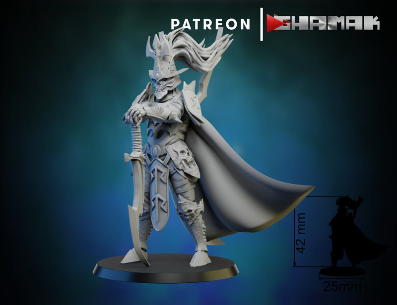 Arconte | Dark Elda | Fantasy Miniature | Ghamak TabletopXtra