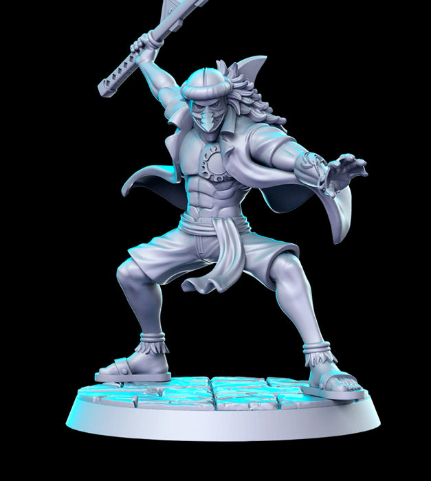 Pirate Warrior Arlo | Anime Series | Fantasy Miniature | RN Estudio