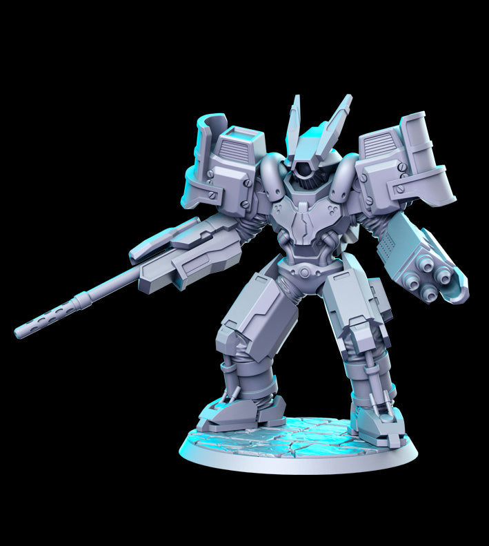 Armoured Shock Trooper B | Classic JRPG Vol 8 | Fantasy Miniature | RN Estudio TabletopXtra