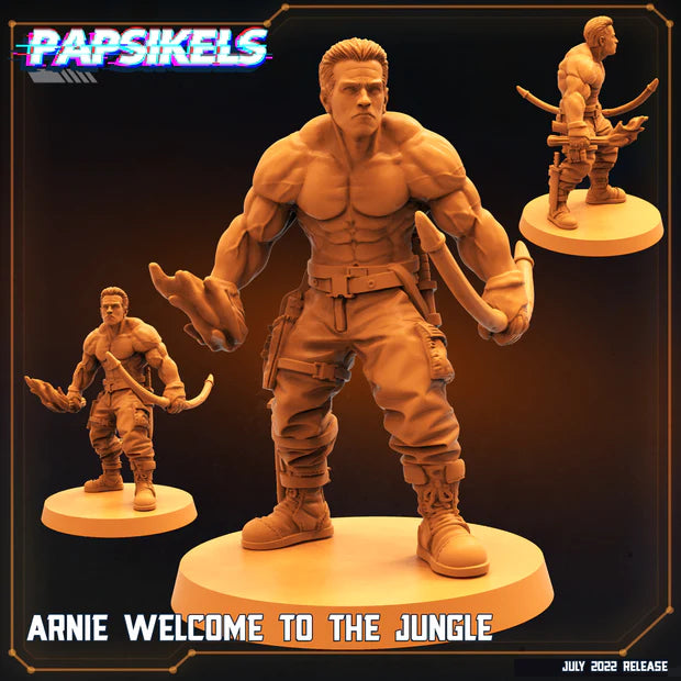 Arnie Welcome to the Jungle | Sci-Fi Specials | Sci-Fi Miniature | Papsikels TabletopXtra