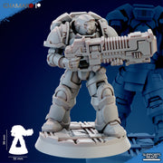 Assault Plasmatic Devastation Miniatures | Brotherhood | Fantasy Miniature | Ghamak TabletopXtra