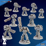 Assault Plasmatic Devastation Miniatures | Brotherhood | Fantasy Miniature | Ghamak TabletopXtra