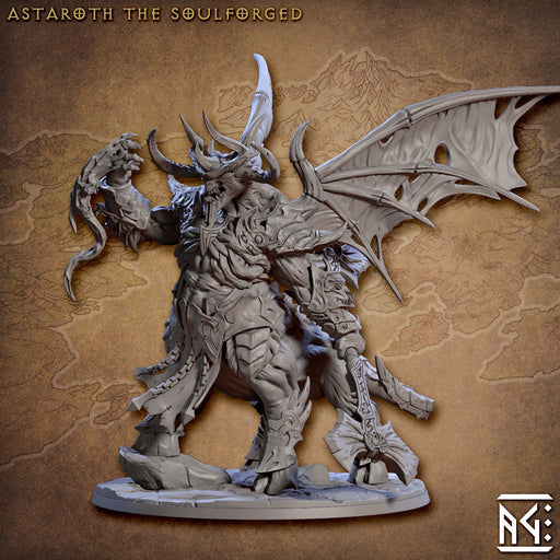 Astaroth the Soulforged | The Demon King's Spawn | Fantasy D&D Miniature | Artisan Guild TabletopXtra