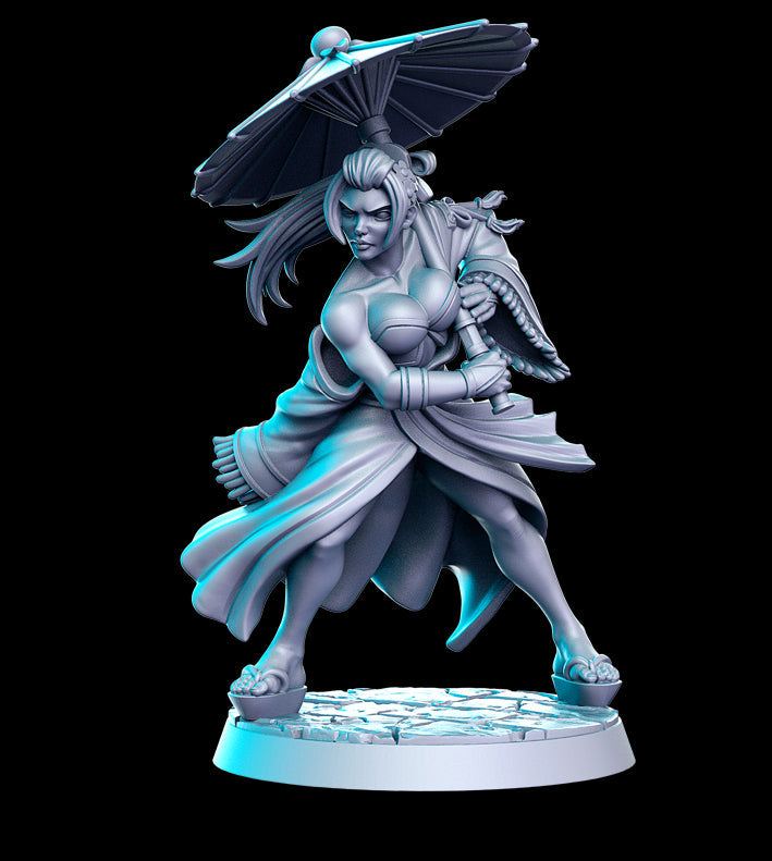Asuka | Soul Fighter Tournament | Fantasy Miniature | RN Estudio TabletopXtra