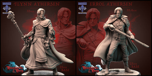 Athersen Brothers Miniatures | Blood Lords of the Deep | Fantasy Tabletop Miniature | Mammoth Factory TabletopXtra