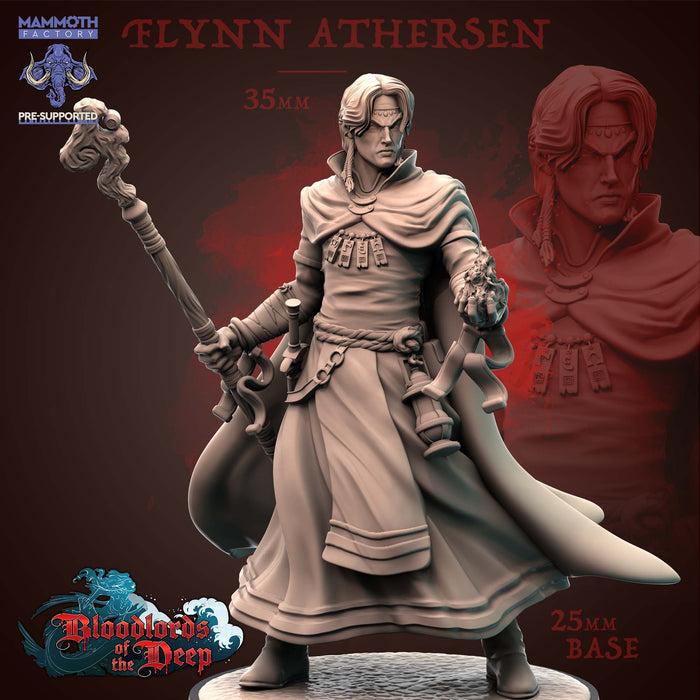 Athersen Brothers Miniatures | Blood Lords of the Deep | Fantasy Tabletop Miniature | Mammoth Factory TabletopXtra