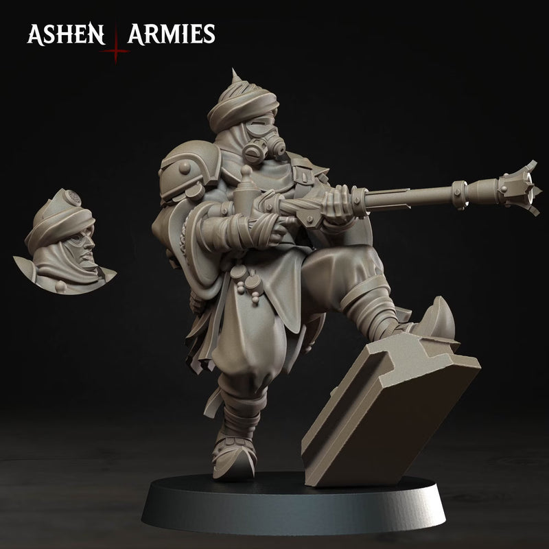 Azebs Gilded Dominion Miniatures | Trench Grimdark | Ashen Armies