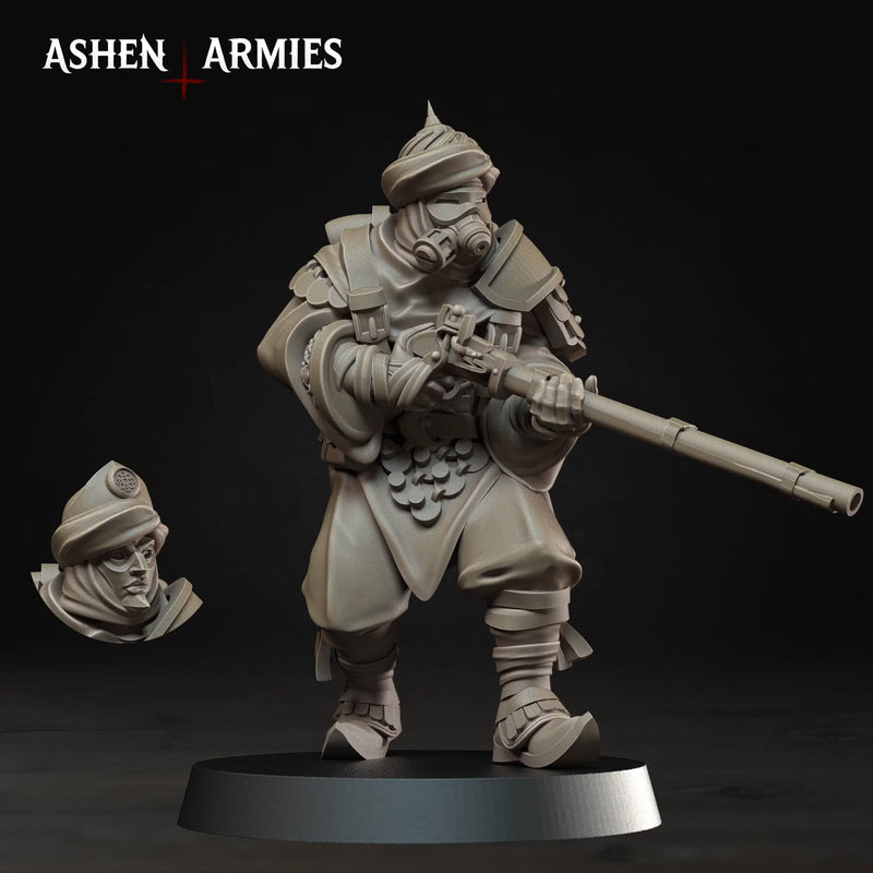 Azebs Gilded Dominion Miniatures | Trench Grimdark | Ashen Armies