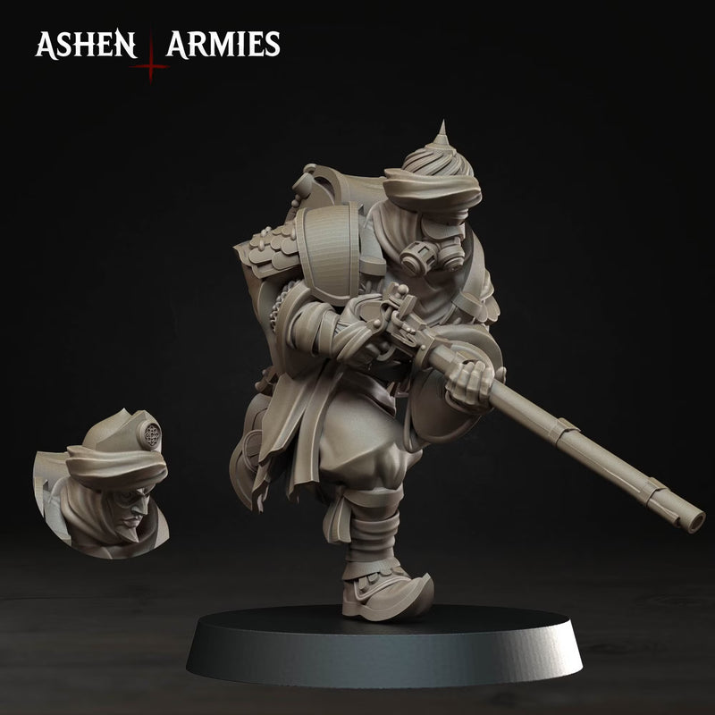 Azebs Gilded Dominion Miniatures | Trench Grimdark | Ashen Armies