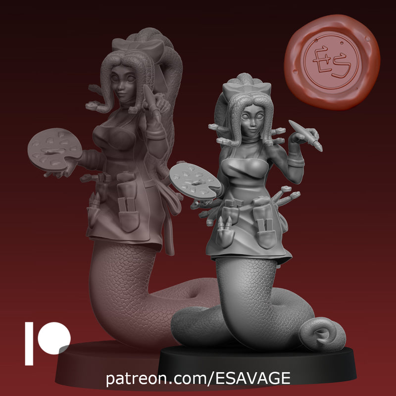 Azule | Fantasy Miniature | Ethan Savage Studios