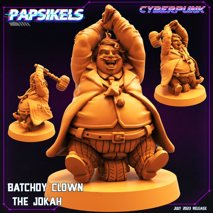 Batchoy Clown The Jokah | Cyberpunk | Sci-Fi Miniature | Papsikels