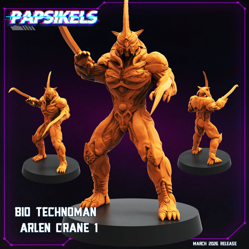Bio Techno Man Arlen Miniatures | Cyberpunk | Papsikels