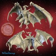 Bahamut | Fantasy Creature | Fantasy Miniature | Ethan Savage Studios TabletopXtra