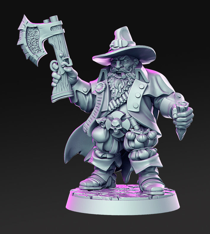 Dwarf Artificer Balur Van Helding | The Night Under the Bloody Moon ...