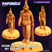 Batang City Jail Gang Miniatures (Full Set) | Sci-Fi Miniature | Papsikels TabletopXtra