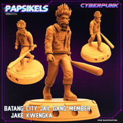Batang City Jail Gang Miniatures (Full Set) | Sci-Fi Miniature | Papsikels TabletopXtra