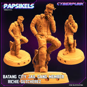 Batang City Jail Gang Miniatures (Full Set) | Sci-Fi Miniature | Papsikels TabletopXtra