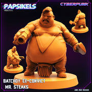 Batchoy Ex-Convict Miniatures | Cyberpunk | Sci-Fi Miniature | Papsikels TabletopXtra