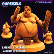 Batchoy Ex-Convict Miniatures | Cyberpunk | Sci-Fi Miniature | Papsikels TabletopXtra