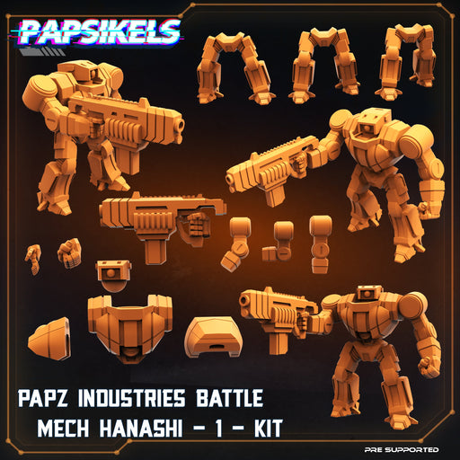Battle Mech Hanashi Miniatures | Dropship Troopers III | Sci-Fi Miniature | Papsikels TabletopXtra
