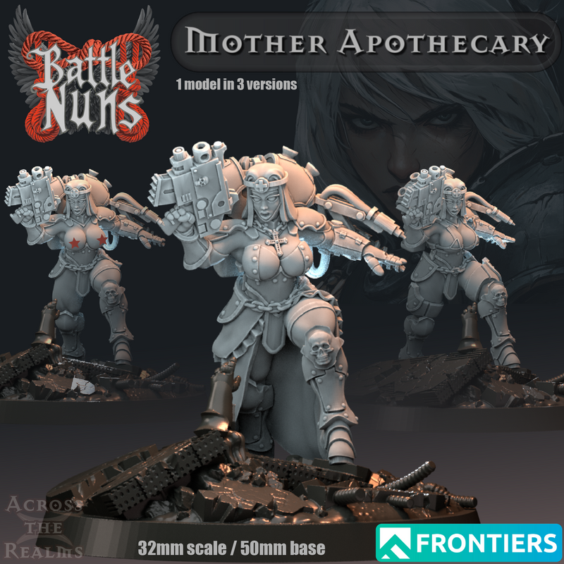 Mother Apothecary | Battle Nuns | Across the Realms