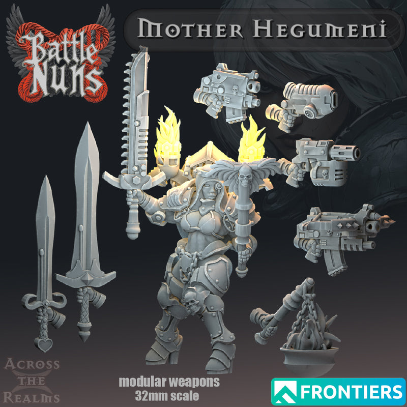 Mother Hegumeni | Battle Nuns | Across the Realms