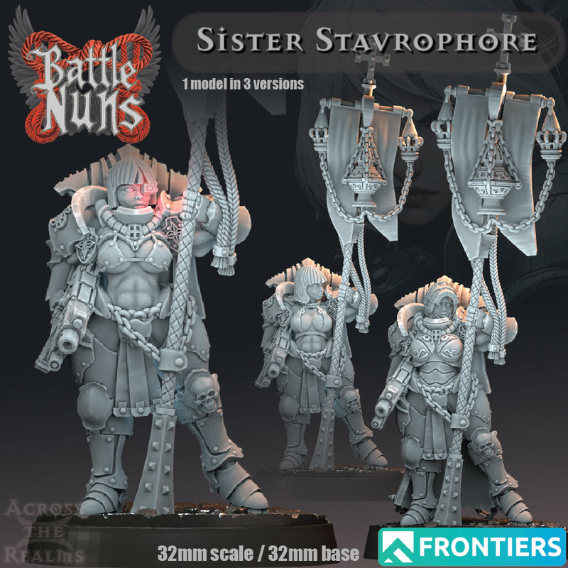 Sister Stavrophore | Battle Nuns | Across the Realms