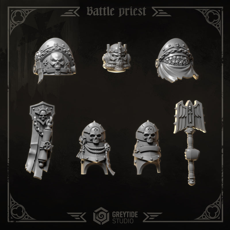 Big Hero Pose Arms | Eternal Crusade | Conversion Bits For 28mm 32mm Sci-fi Space Knights