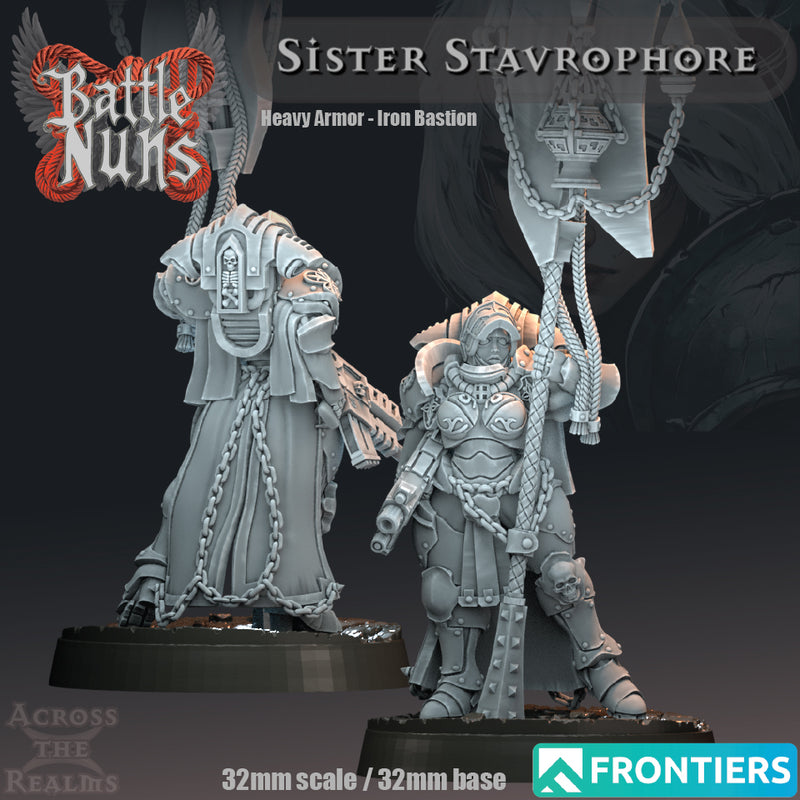 Sister Stavrophore | Battle Nuns | Across the Realms