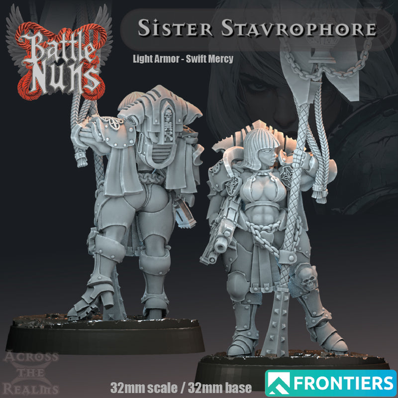 Sister Stavrophore | Battle Nuns | Across the Realms